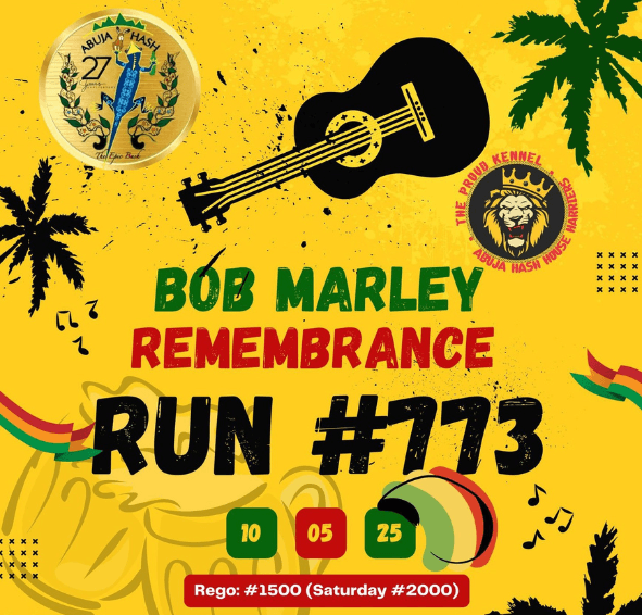 Bob Marley Run flyer