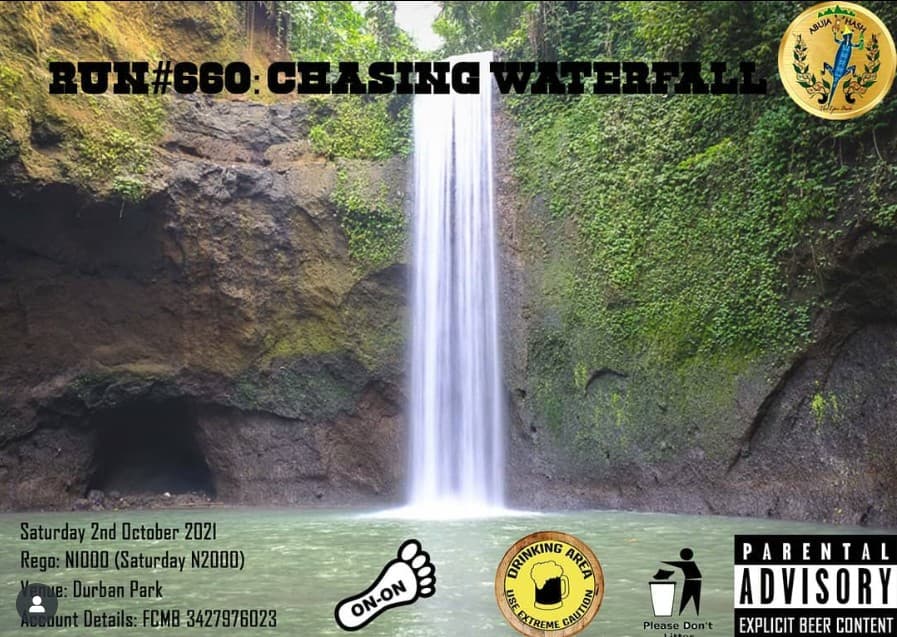 Chasing Waterfalls flyer